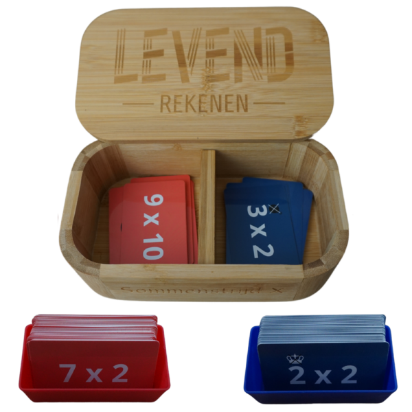 Sommenstrijd tafels 1 t/m 10 Levend Stratego keersommen