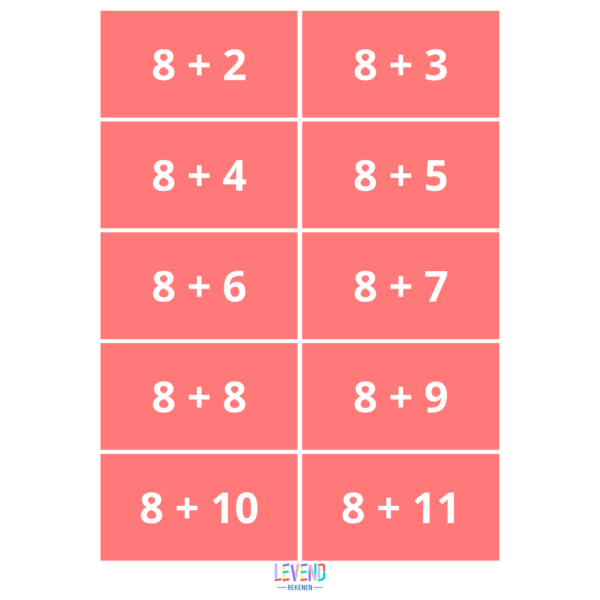 Sommenstrijd plussommen tot 20