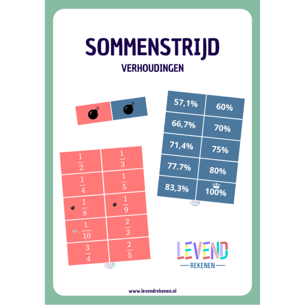 Sommenstrijd verhoudingen