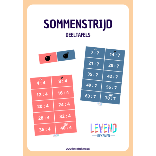Sommenstrijd deeltafels